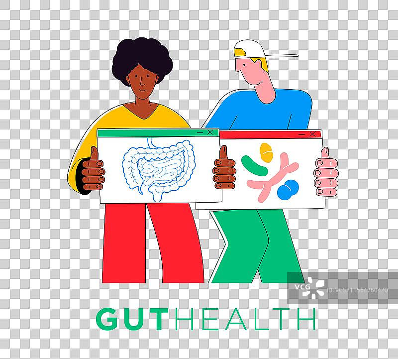 两个学生手持数字浏览器窗口图片素材