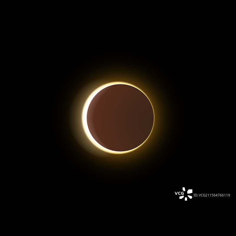 太阳或月亮的日食或月食阶段图片素材