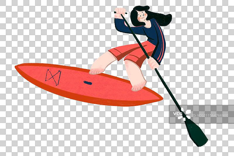 桨板运动图片素材