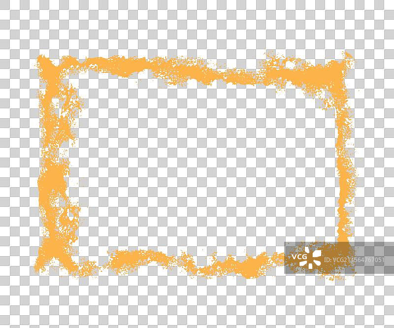 带有黄色矩形的抽象设计图片素材