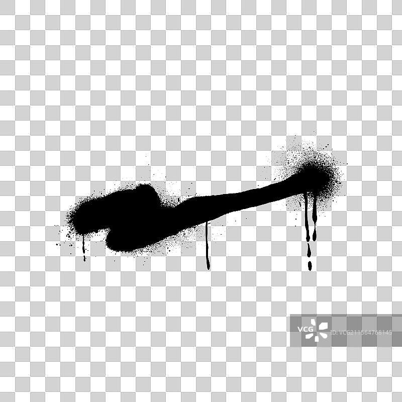 涂鸦墨水抽象线条图片素材