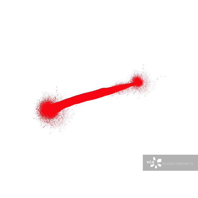 红色喷漆条纹与墨水飞溅图片素材