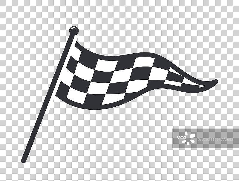 方格赛车旗图标图片素材