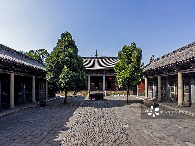 山西长治玉皇观五凤楼景观图片素材