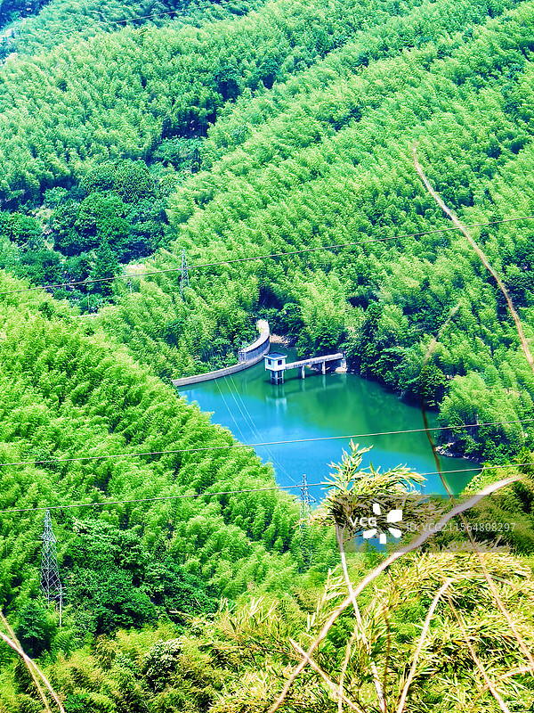 山谷幽潭（余姚四明山）图片素材