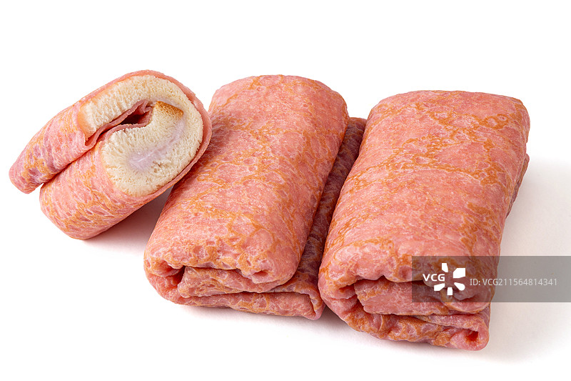 蛋皮吐司芋泥卷图片素材