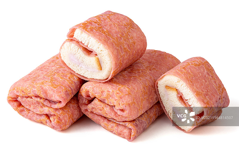 蛋皮吐司芋泥卷图片素材