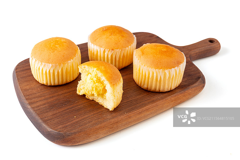蛋黄派糕点图片素材
