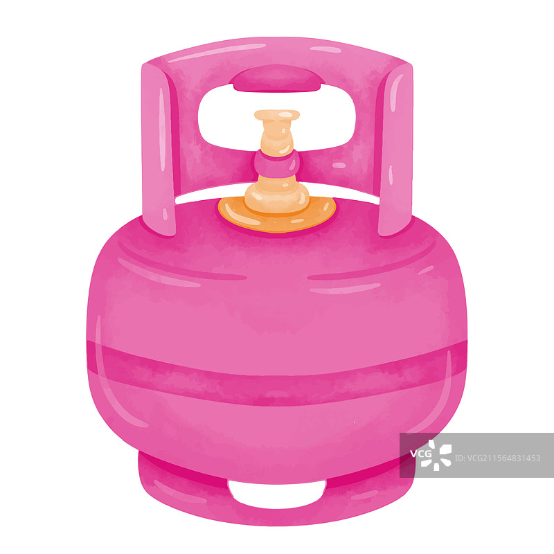 粉色液化石油气气瓶图片素材