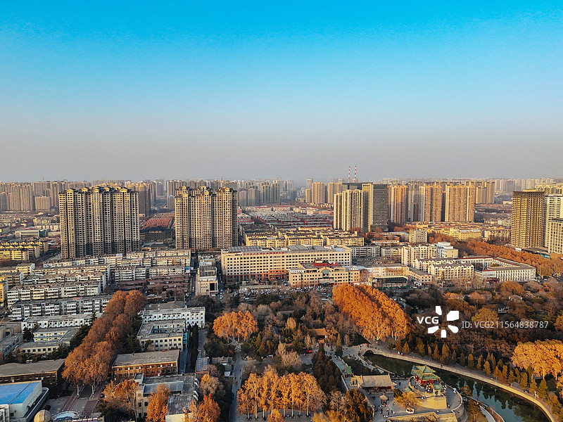邯郸 丛台区 中华北大街 丛台公园 城市图片素材