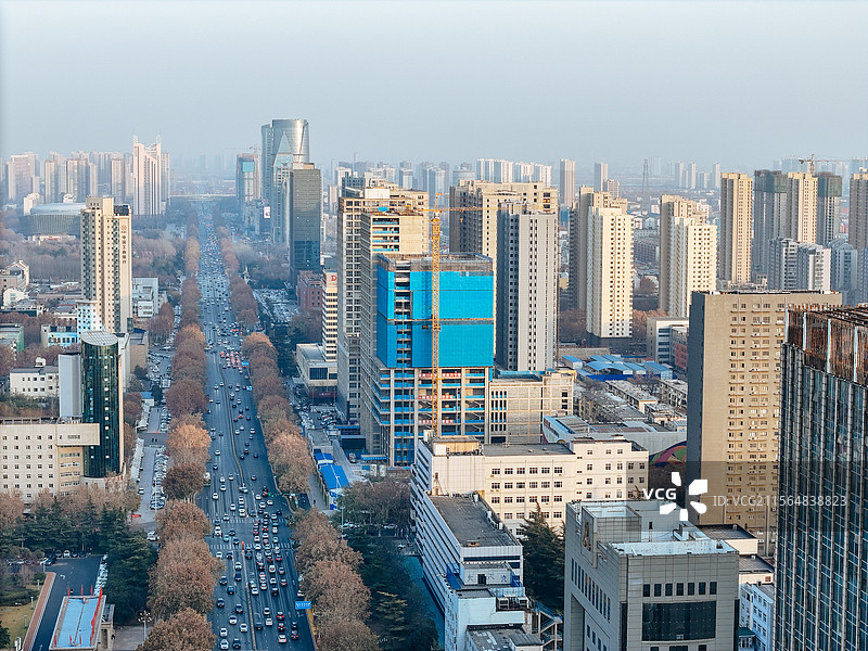 邯郸 丛台区 中华北大街 丛台公园 城市图片素材