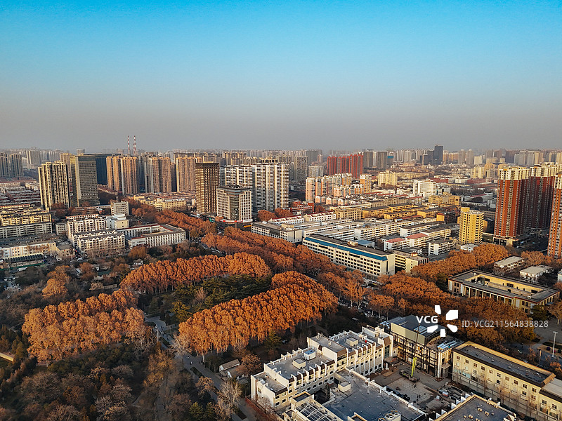 邯郸 丛台区 中华北大街 丛台公园 城市图片素材