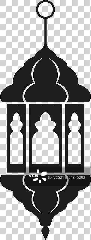 优雅的阿拉伯灯笼 传统伊斯兰风格图片素材