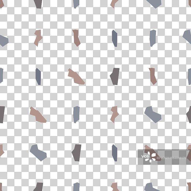 逼真的 terrazzo 模仿无缝图案图片素材