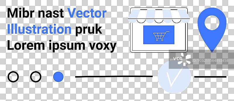 在线购物展示店面图片素材