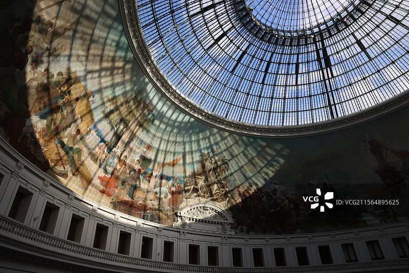 巴黎证券交易所 皮诺私人美术馆图片素材