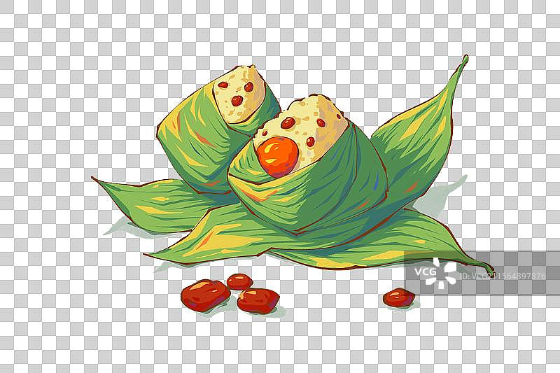 端午节粽子插画图片素材