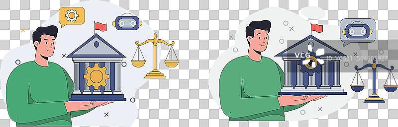 银行与金融法概念与正义图片素材