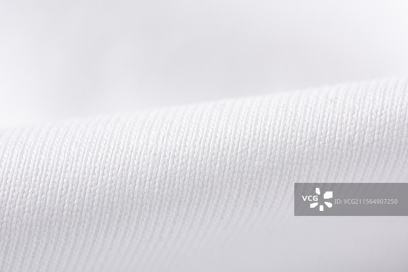 白色纯棉服装面料特写背景图片素材