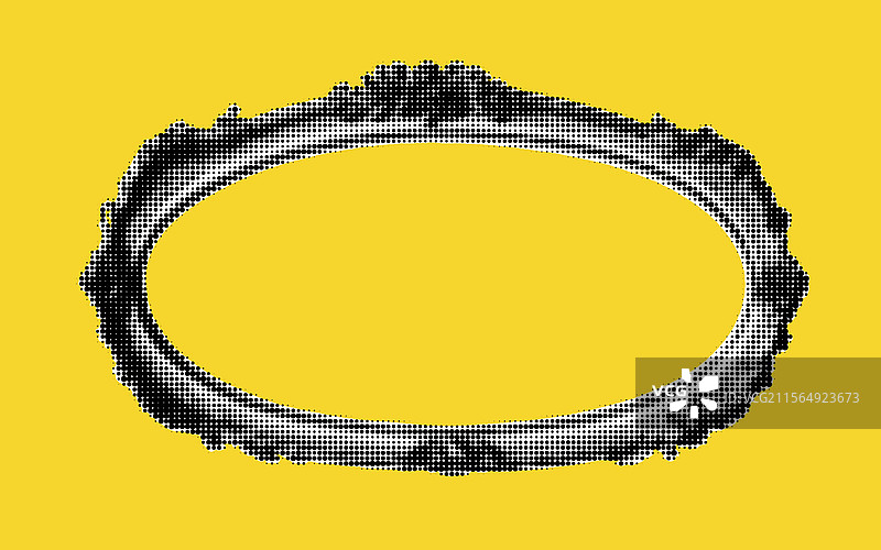 创意拼贴，包含半色调框架套件图片素材