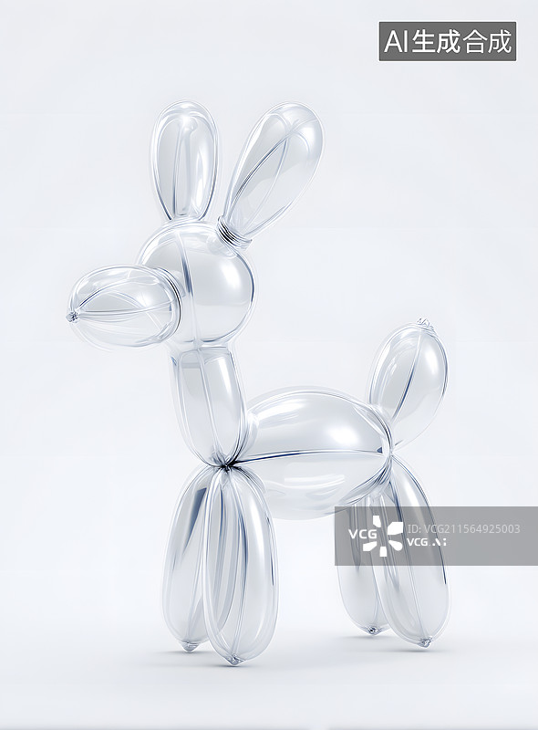 【AI数字艺术】玩具 透明  鹿图片素材