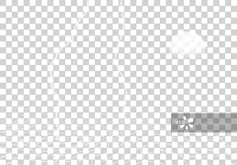 复古风格的太空景观与闪电击中图片素材