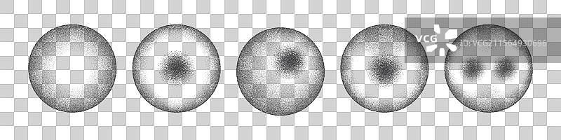 喷点颗粒点状噪声框架图片素材