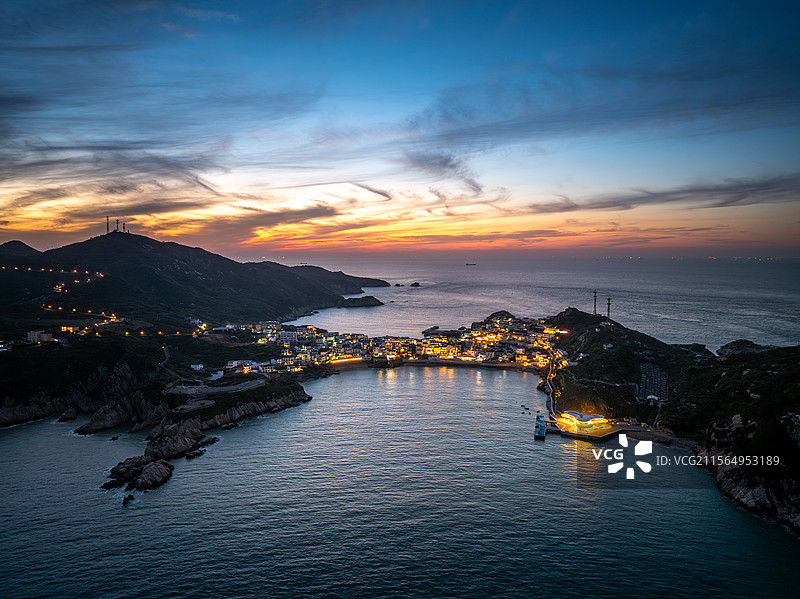 舟山嵊泗列岛花鸟岛图片素材