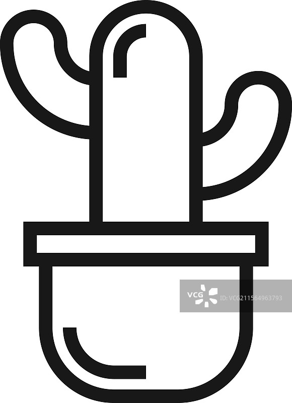 装饰扁平线网页图标概念图片素材