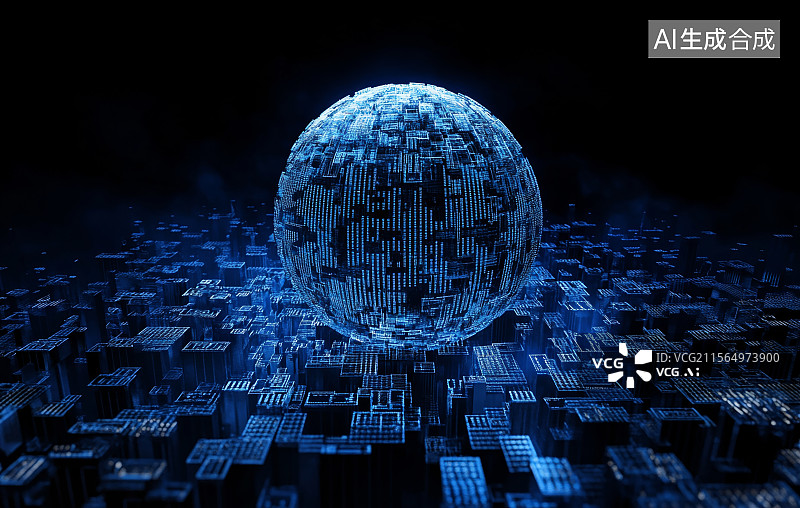 【AI数字艺术】数字地球全球经济国际金融世界贸易图片素材