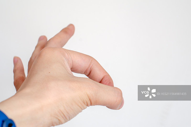 手指OK手势特写图片素材