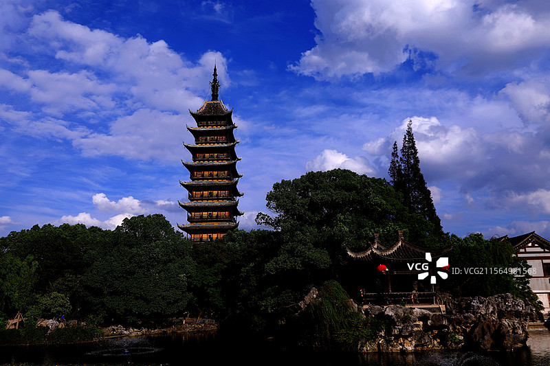 常熟方塔图片素材