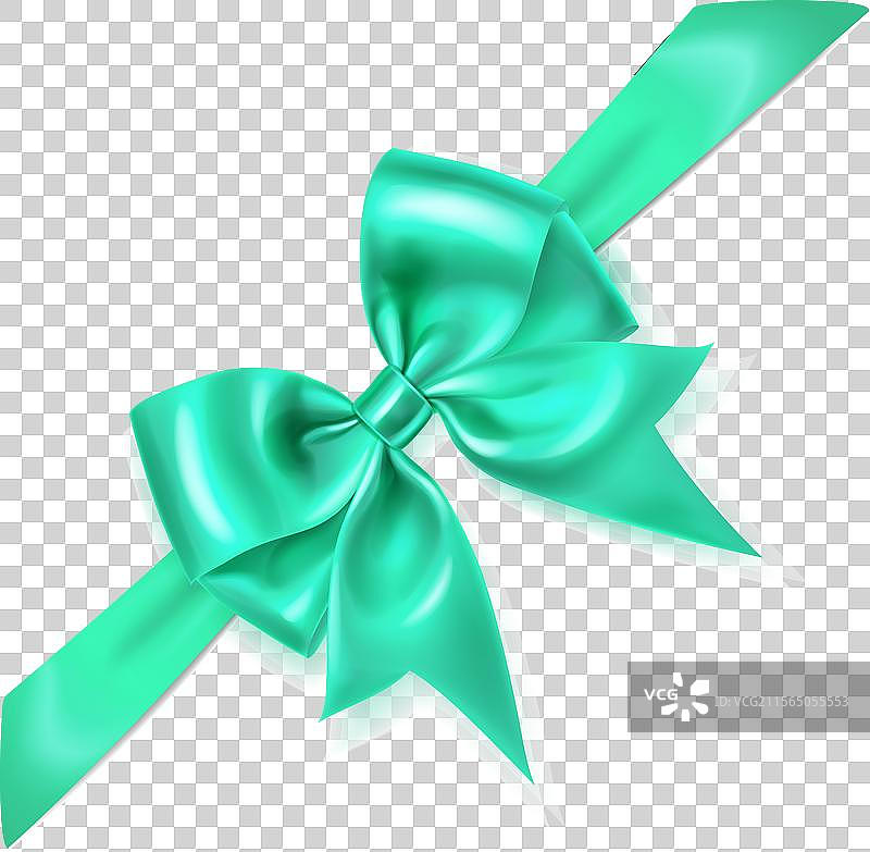 大而美丽的蝴蝶结，带有斜纹丝带图片素材