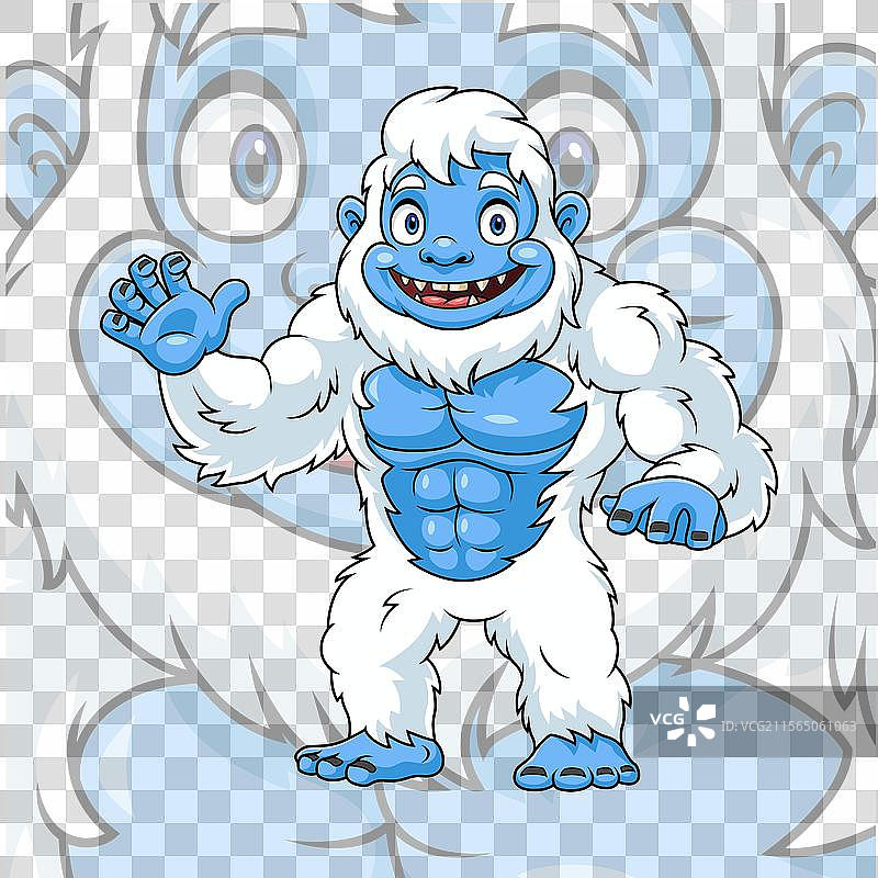 雪人卡通吉祥物角色设计图片素材