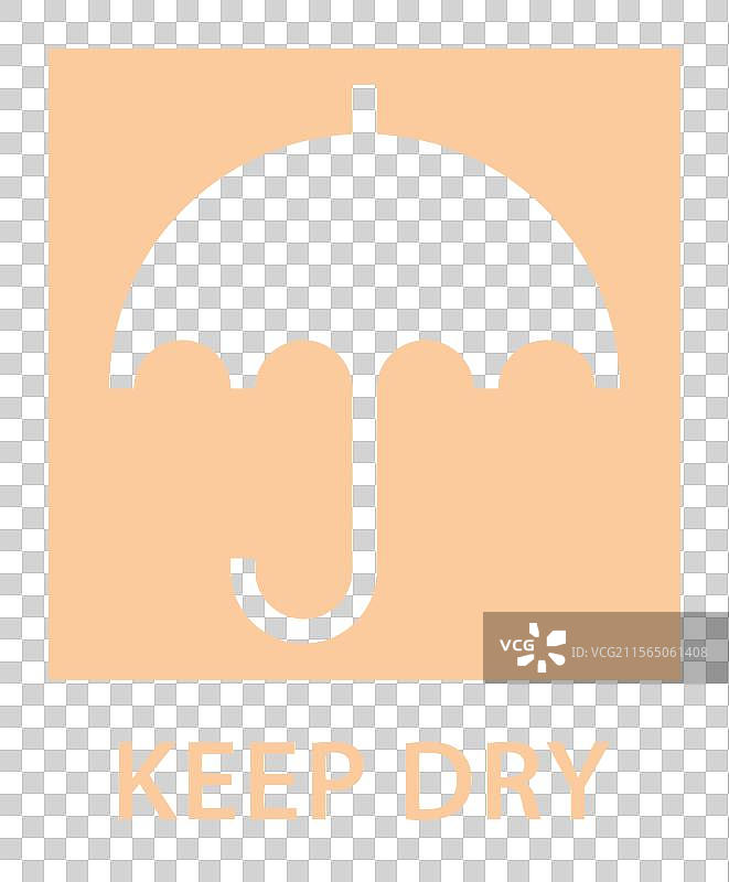 保持干燥标志包裹标签包装贴纸图片素材