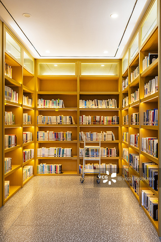 杭州浙江大学附属中学图书馆图片素材