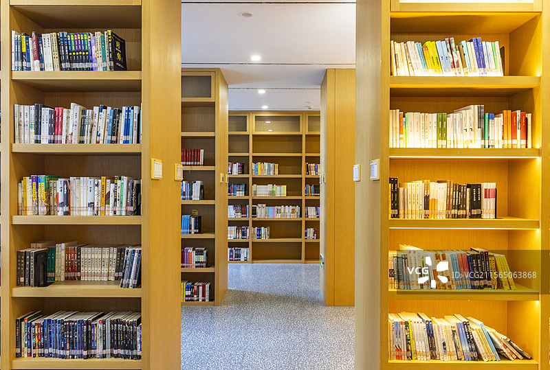 杭州浙江大学附属中学图书馆图片素材