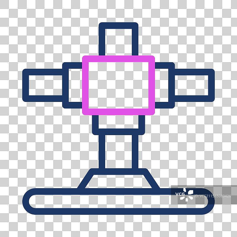 人工智能技术的机器学习模型图标图片素材