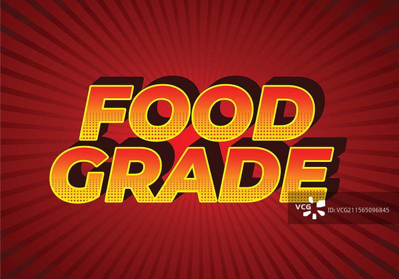 食品级3D风格文本效果，效果良好图片素材