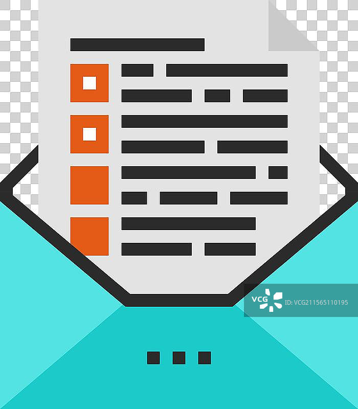 在线测试平面线条网页图标概念图片素材