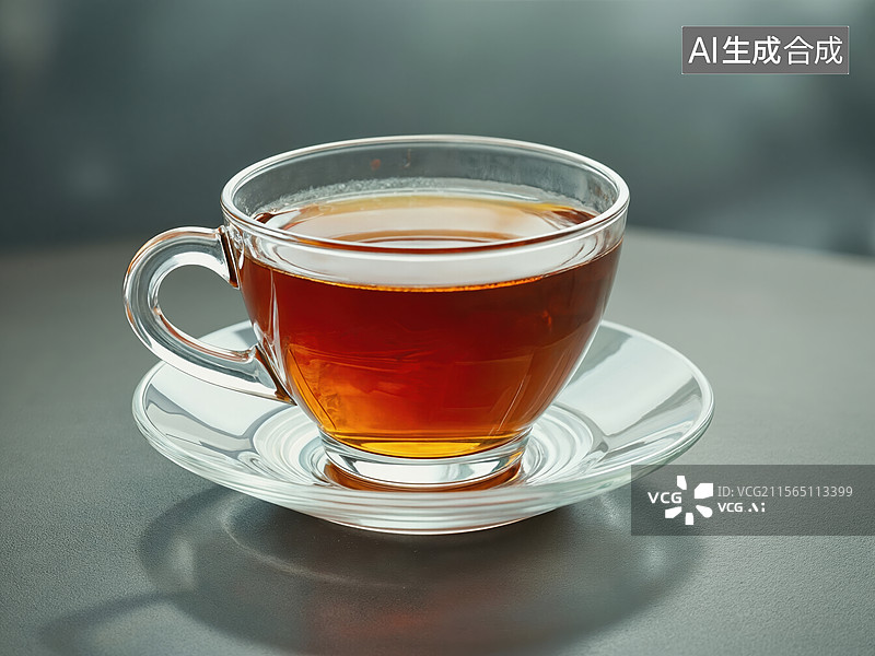 【AI数字艺术】温暖茶香时光图片素材