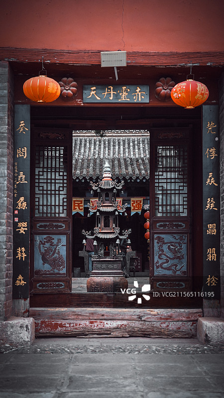 天水玉泉观图片素材