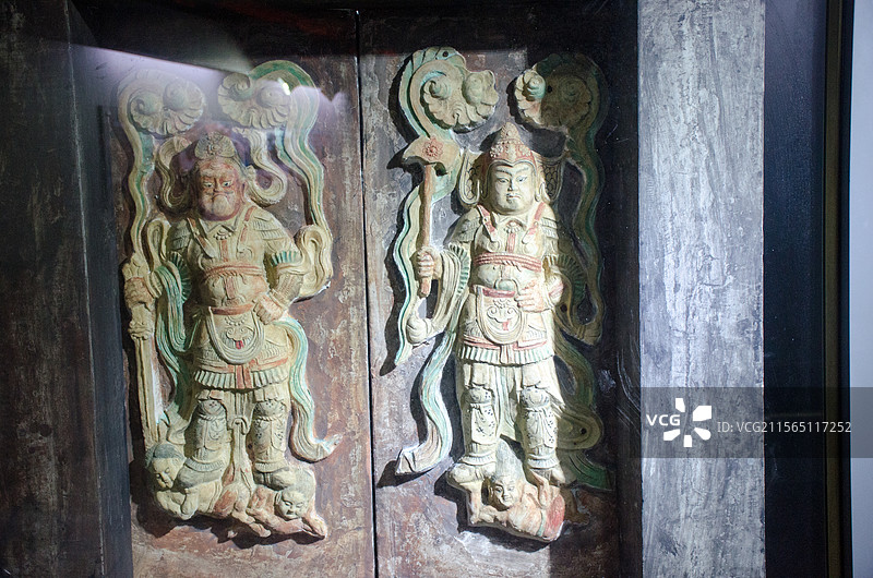 门神-秦琼尉迟敬德图片素材