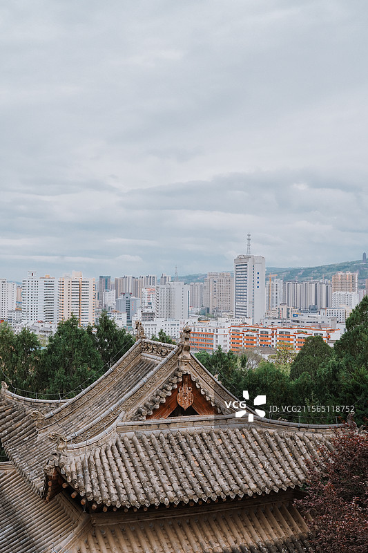 天水玉泉观图片素材