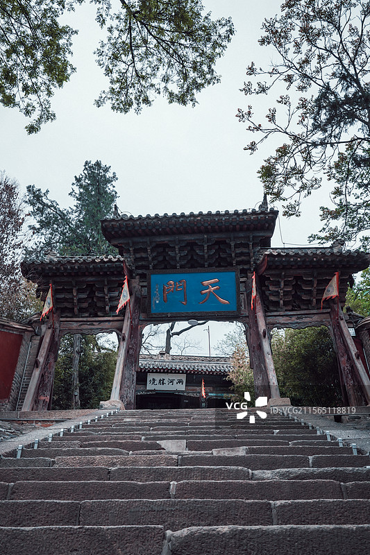 天水玉泉观图片素材