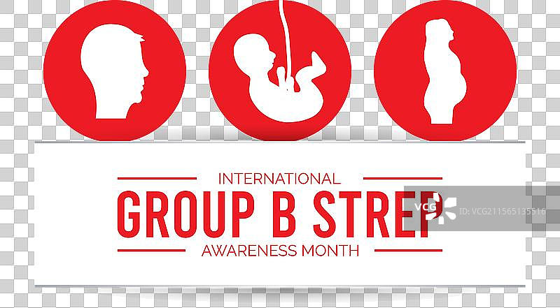 国际B群链球菌意识月图片素材