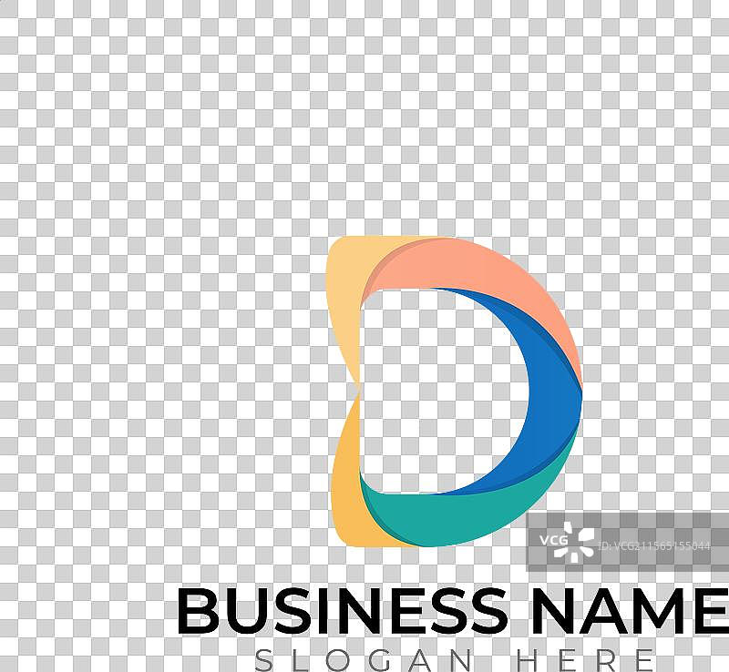 字母D的标志图片素材