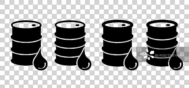 油桶 燃料油桶 石油桶图片素材