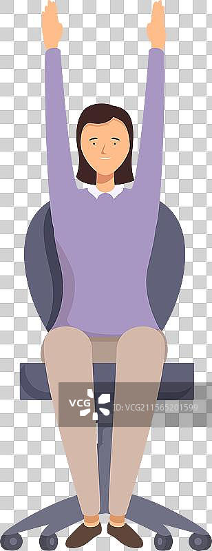 快乐的办公室员工庆祝成功图片素材