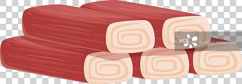 仿蟹肉棒图片素材